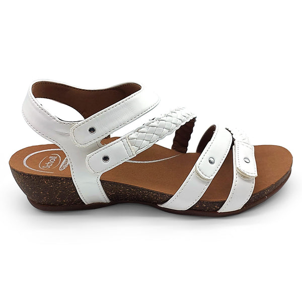 Scholl Orthaheel Women's Josie White