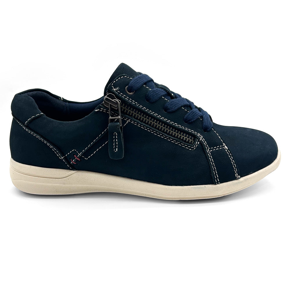 Scholl Orthaheel Women's North Navy Nubuck