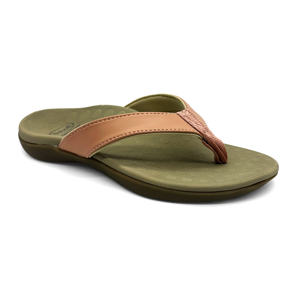 Scholl Orthaheel Women's Sonoma II Smooth Apricot