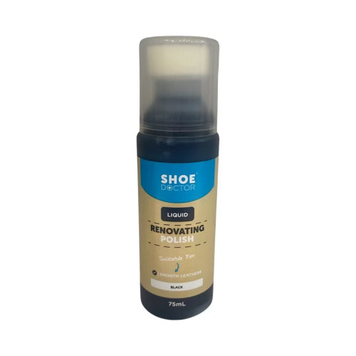 Shoe Doctor Liquid Renevating Polish 75ml Black