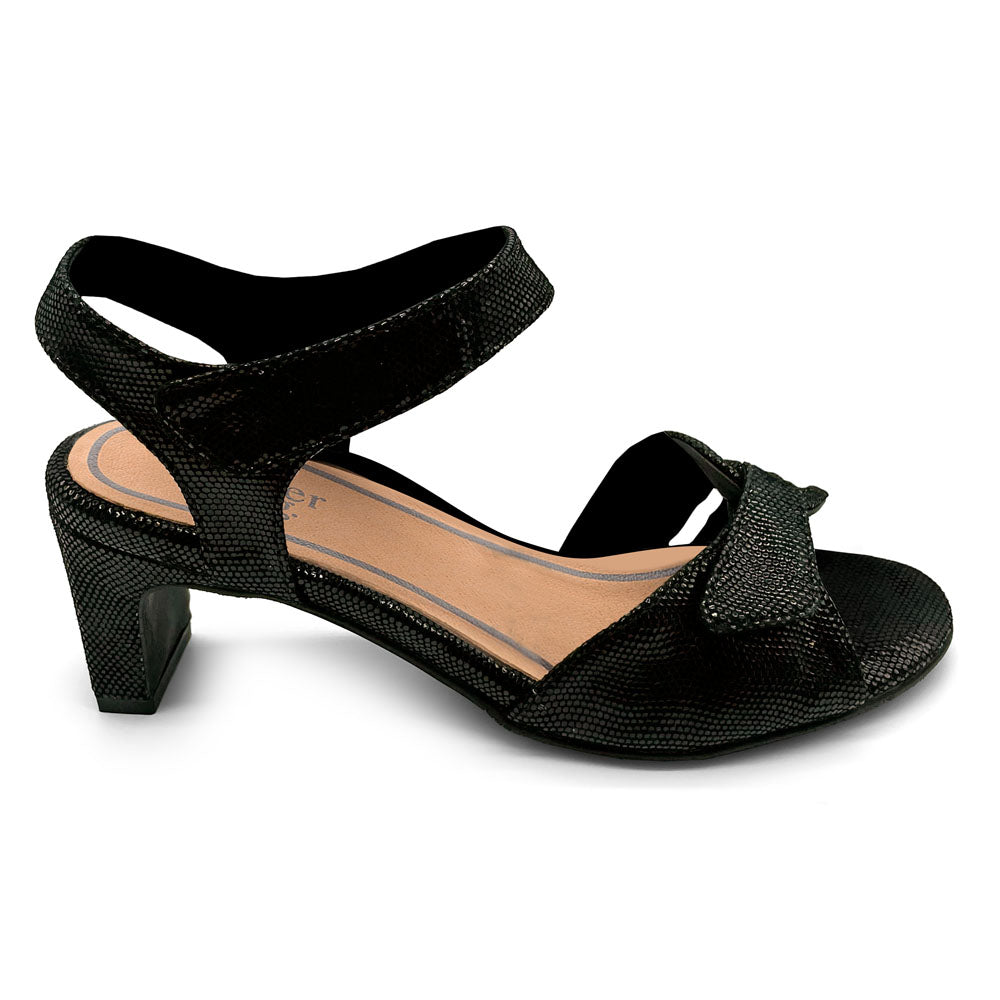 Silver Lining Women's Jamaica Black Sparkle