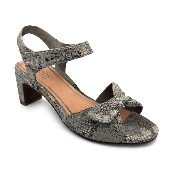 Silver Lining Women's Jamaica Taupe Snake