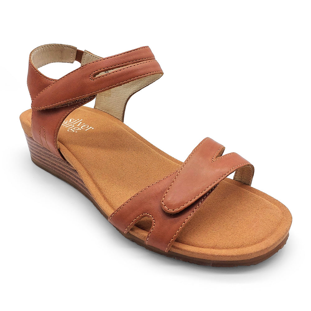 Silver Lining Women's Utah Plain Tan Leather