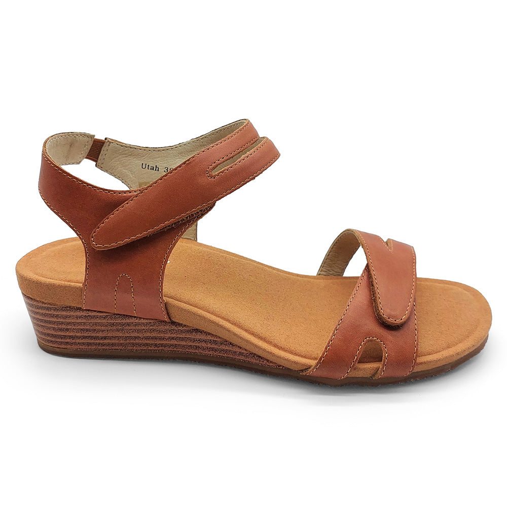 Silver Lining Women's Utah Plain Tan Leather