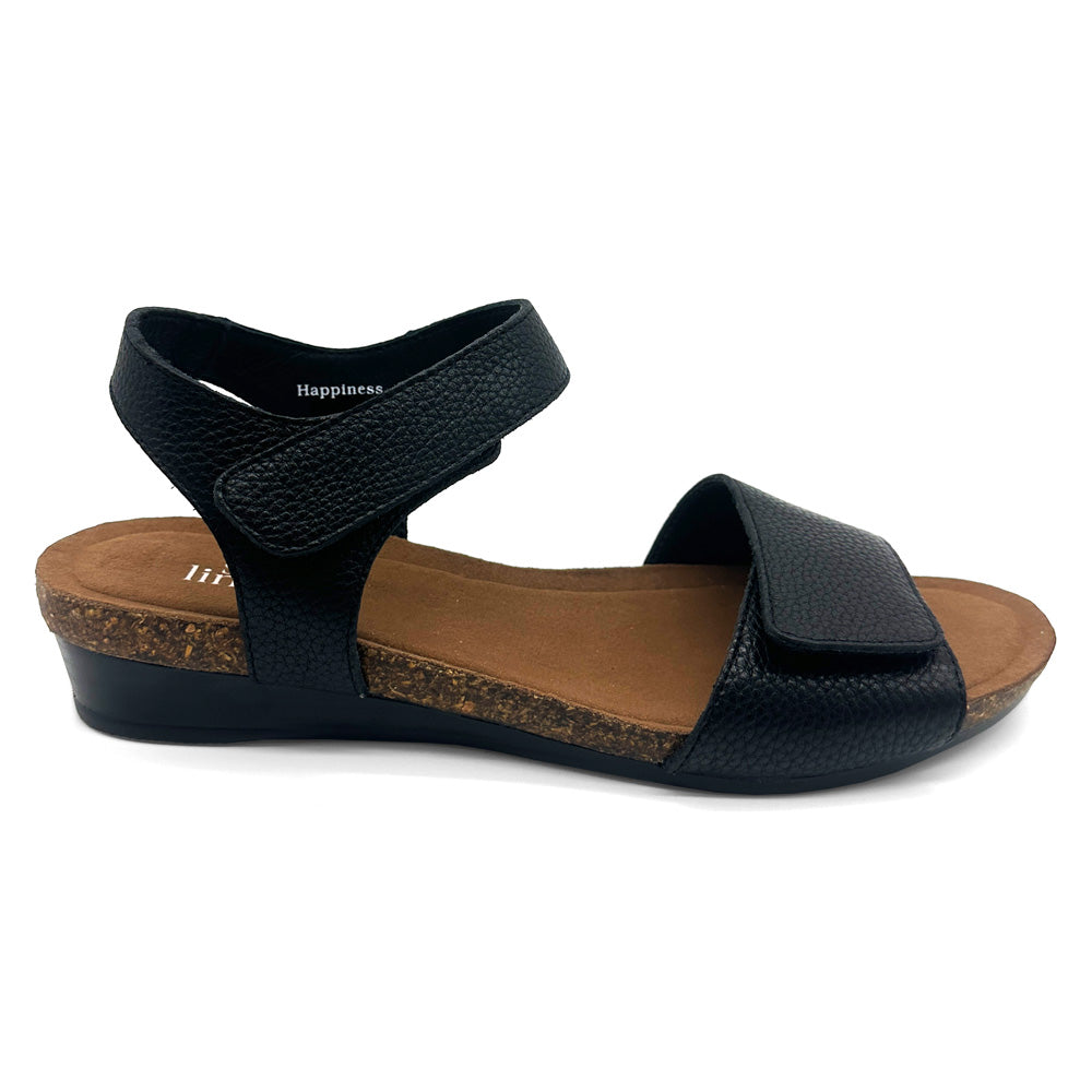 Silver Lining Women's Happiness Black Pebble