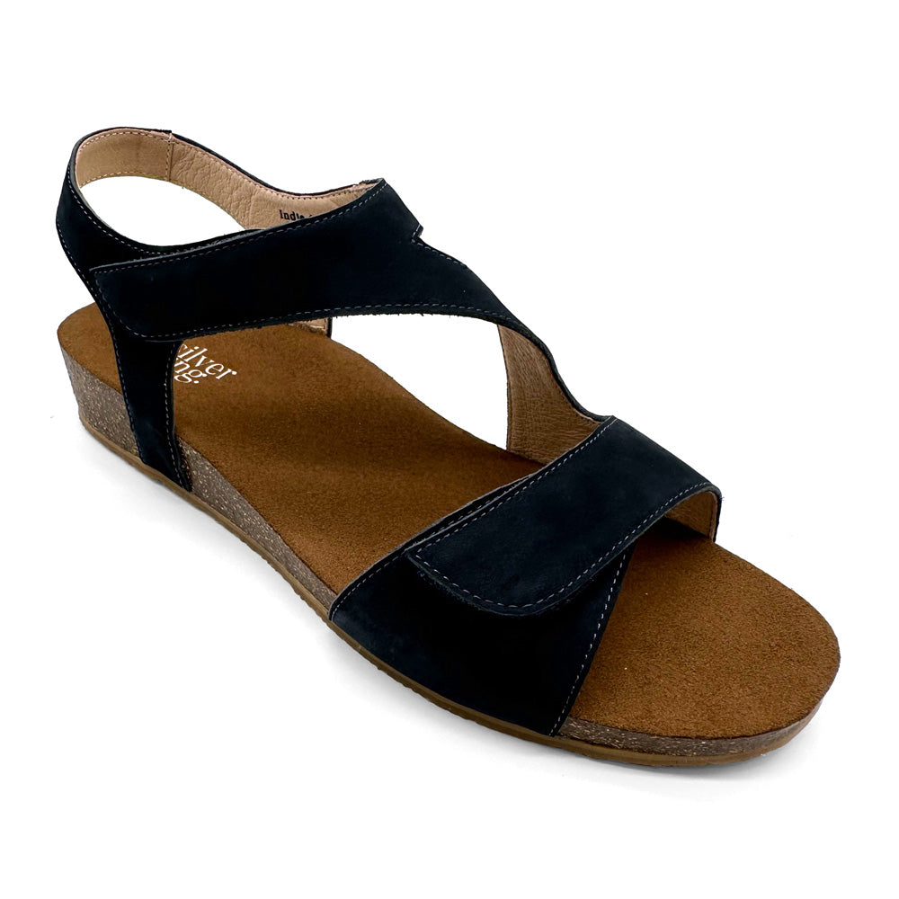 Silver Lining Women's Indie Navy Nubuck