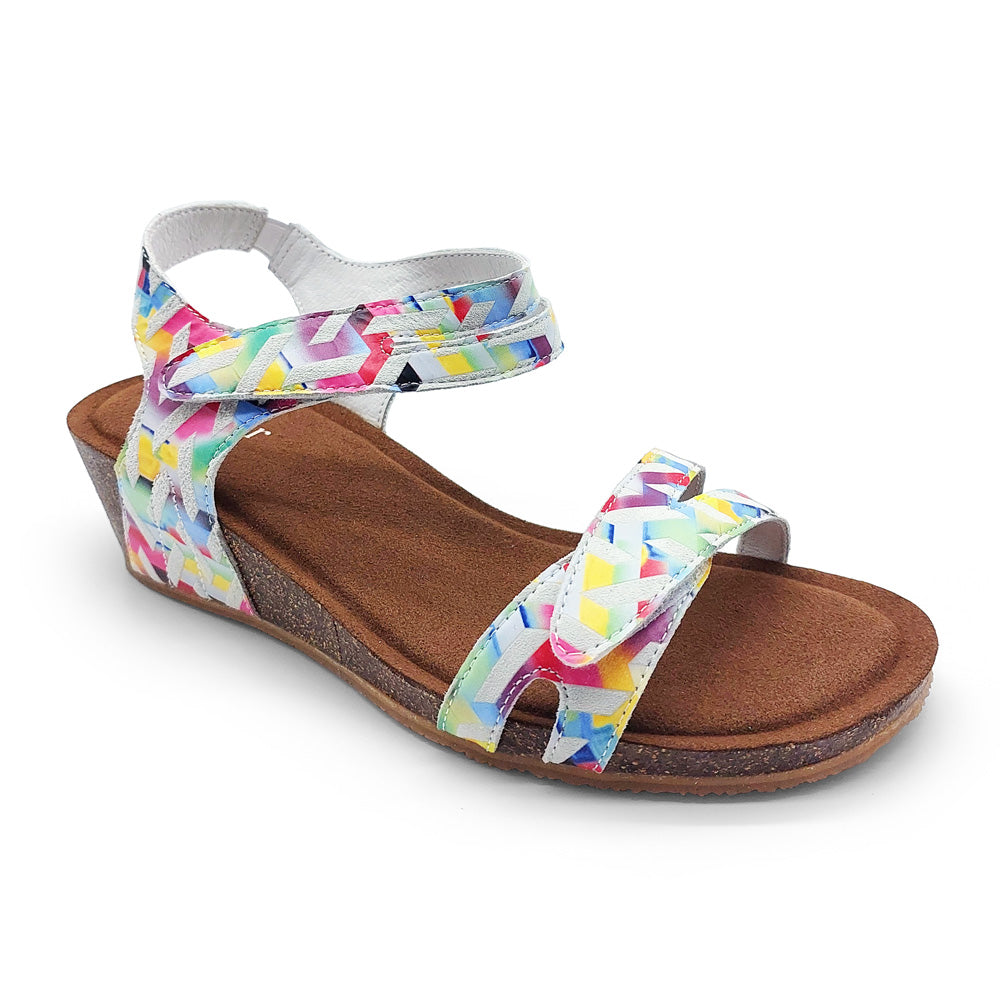 Silver Lining Women's Kimberley Print Rainbow Maze