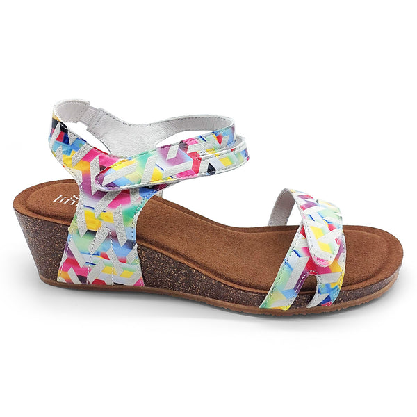 Silver Lining Women's Kimberley Print Rainbow Maze