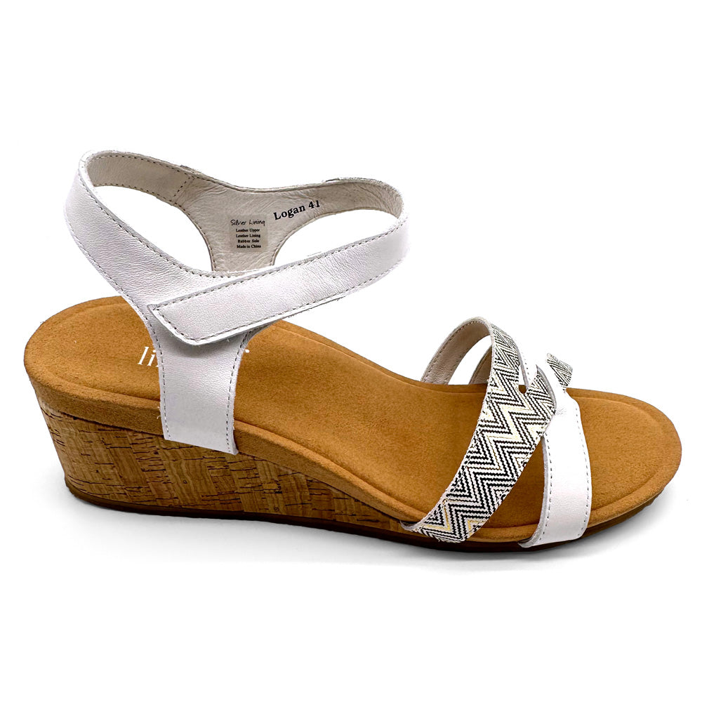 Silver Lining Women's Logan White Combo