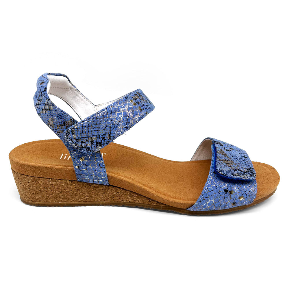 Silver Lining Women's Uptown Blue Snake
