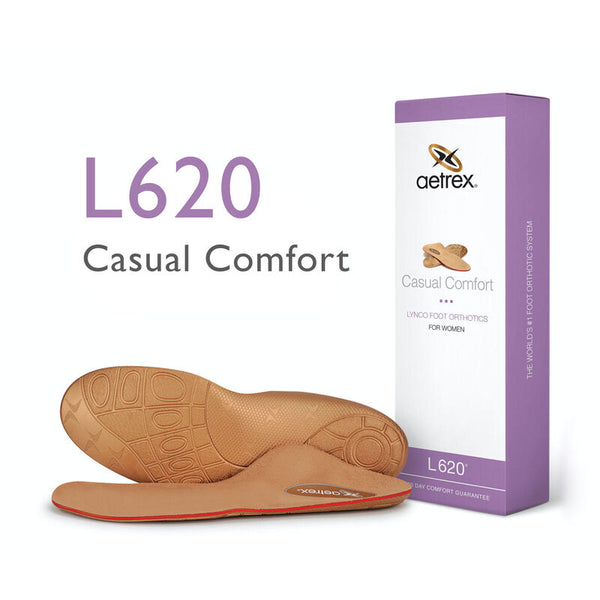 Aetrex Women's Casual Insole- Posted (L620)