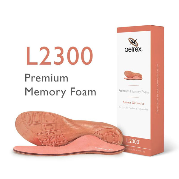 Aetrex Women's Premium Memory Foam Insole- Neutral (L2300)