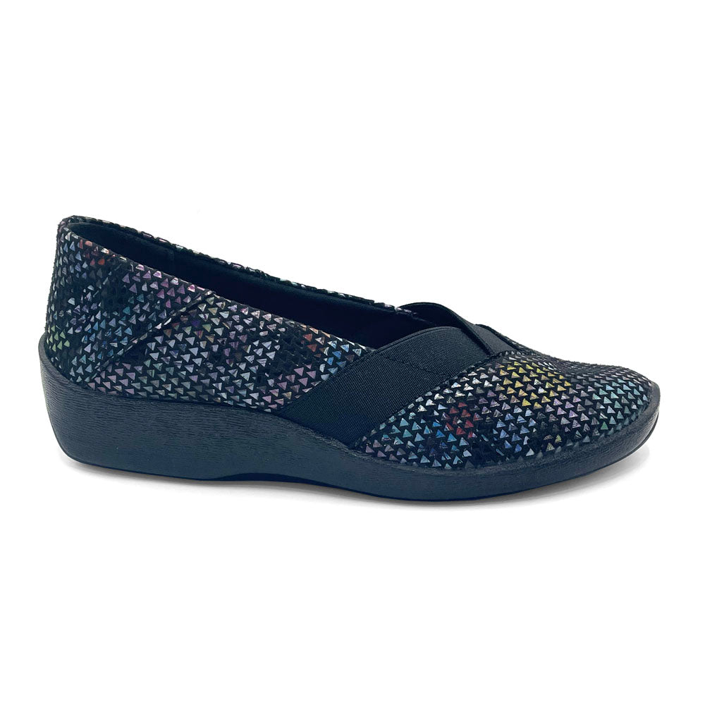 Arcopedico Women's Gemini Vitral Black Multi