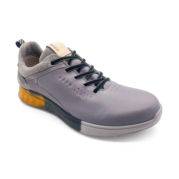 ECCO S-Three Men's Golf Shoes Silver Grey