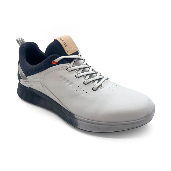 ECCO Men's S-Three Golf Shoes White Black