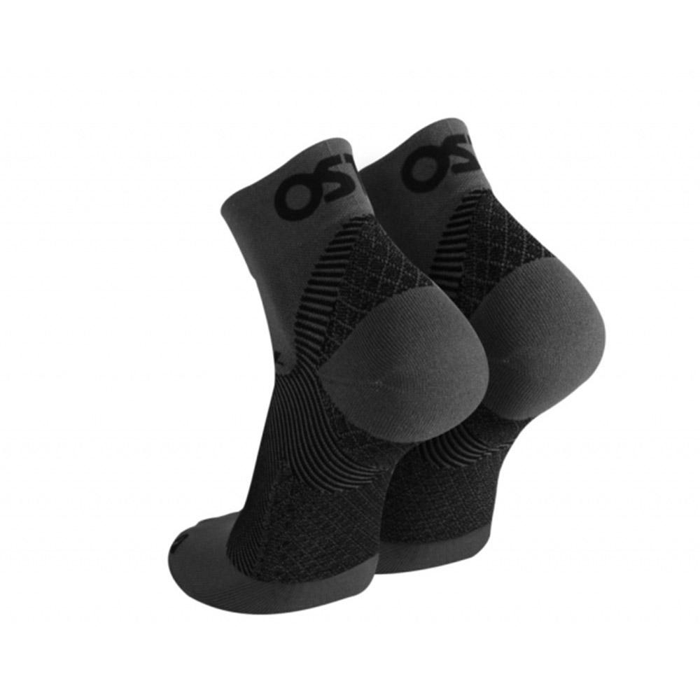 OS1st FS4 Plantar Fasciitis Sock Crew Black