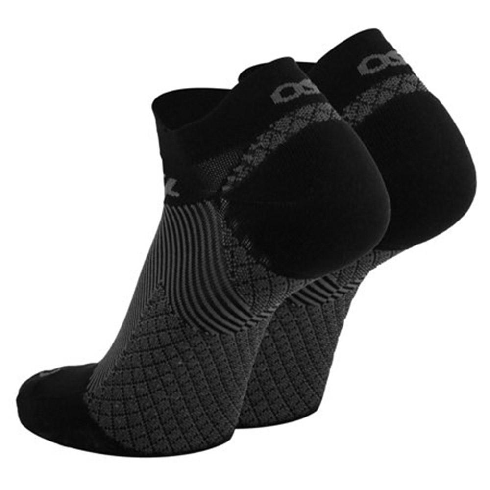 OS1st FS4 Plantar Fasciitis Sock Crew Black