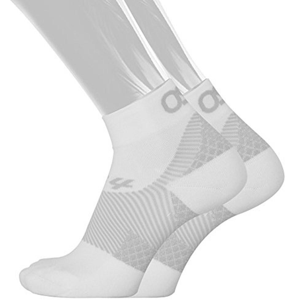 OS1st FS4 Plantar Fasciitis Sock Crew White