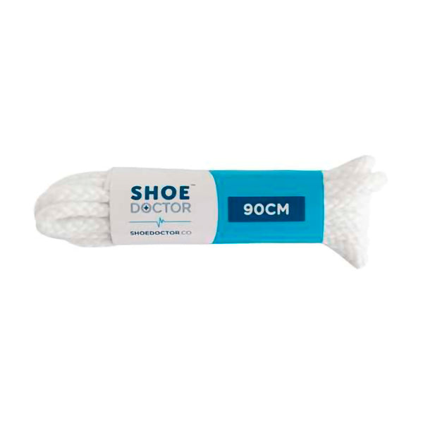 Shoe Doctor Shoe Lace Corded 90cm White