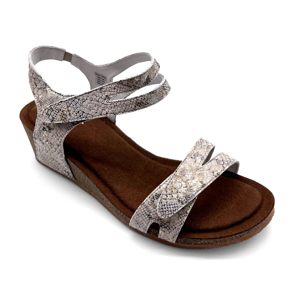 Silver Lining Women's Kimberley Taupe Snake