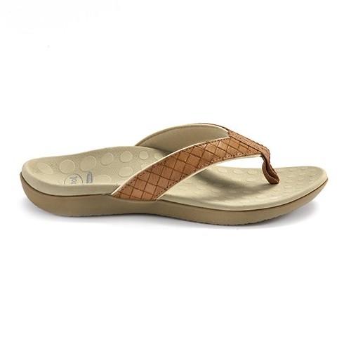 Scholl Orthaheel Women's Sonoma II Brown Weave