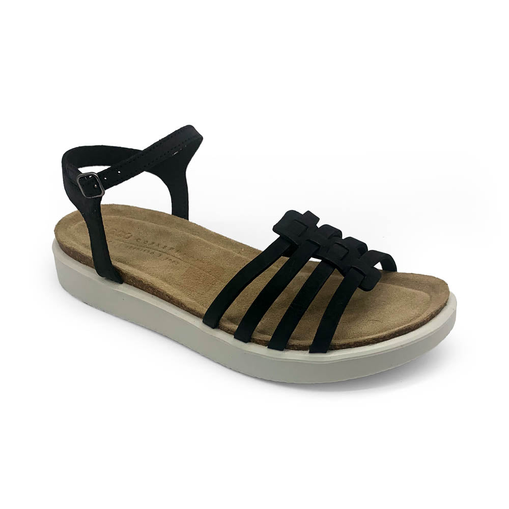 ECCO Women's Corksphere Sandal Black Sambal