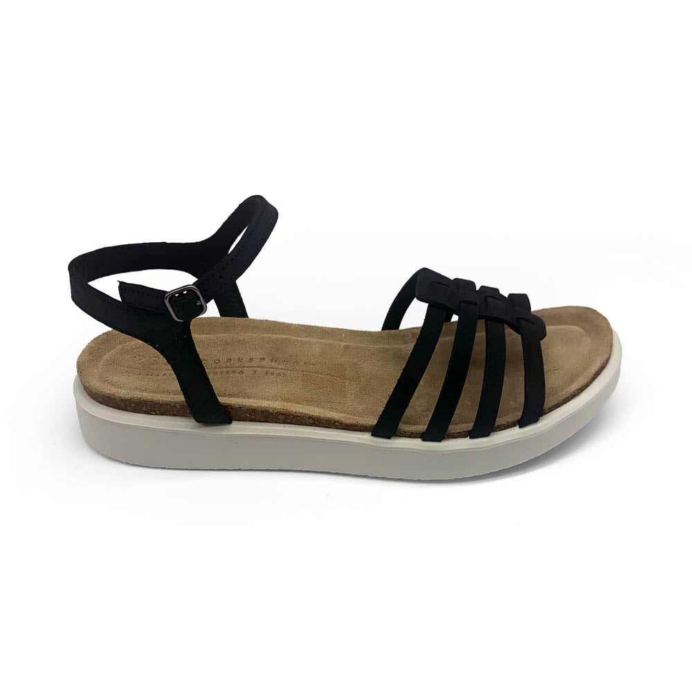 ECCO Women's Corksphere Sandal Black Sambal