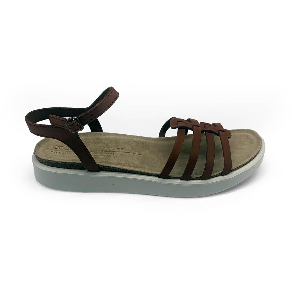 ECCO Women's Corksphere Sandal Mahogany