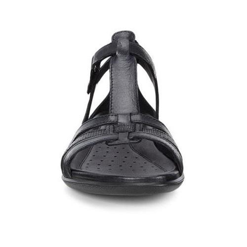 ECCO Women's Flash T-Bar Sandal Black