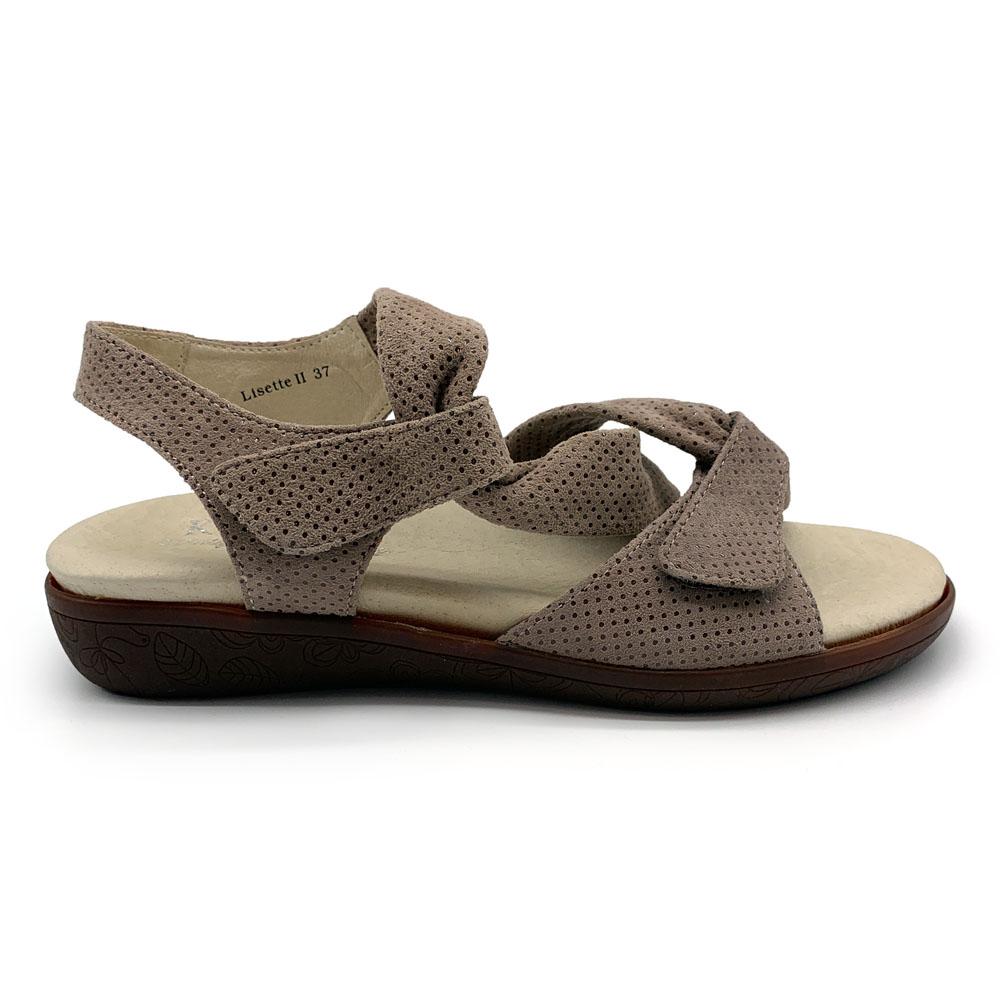 Klouds Women's Lisette 2 Taupe Polka