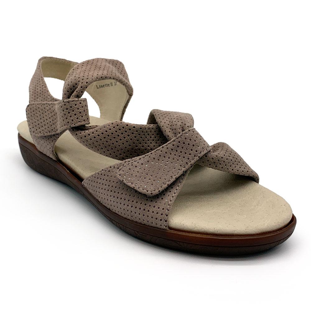 Klouds Women's Lisette 2 Taupe Polka