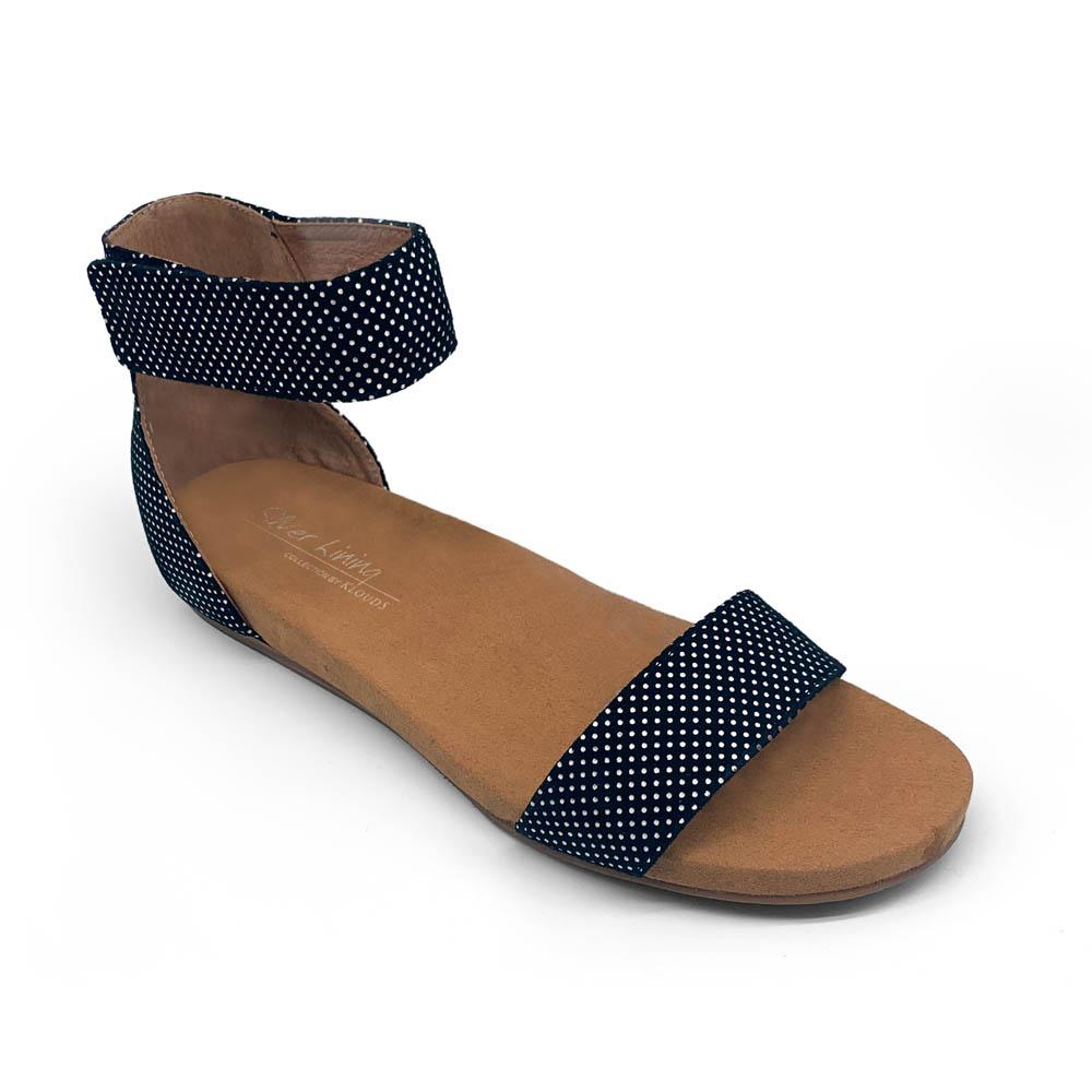 Silver Lining Women's Destiny Black Polka