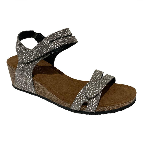 Silver Lining Women's Kimberley Print Taupe Snake