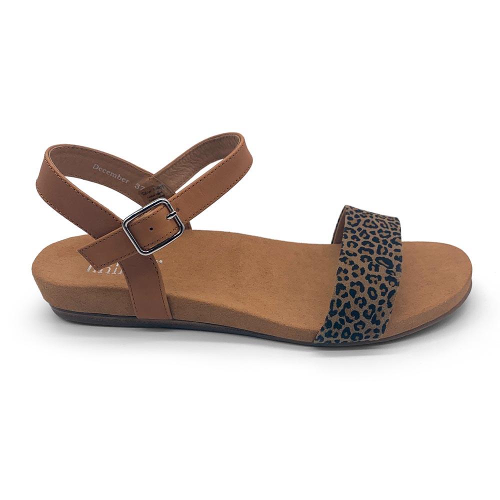 Silver Lining Women's December Combo Tan/Leopard